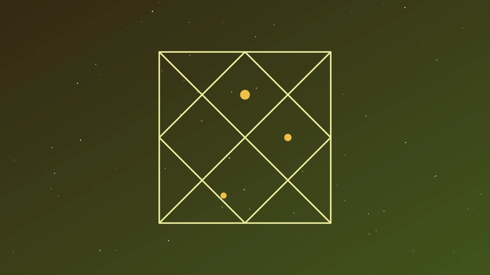 A North Indian style kundli chart with planets marked